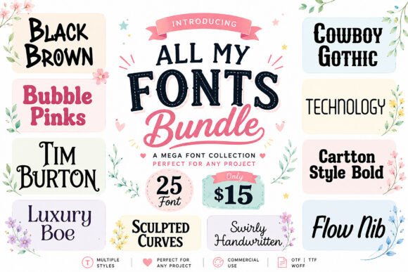 All My Fonts: A Creative Toolkit for Standout Projects
