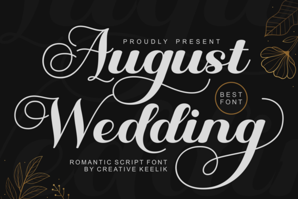 August Wedding: Mastering Luxury Bridal Calligraphy