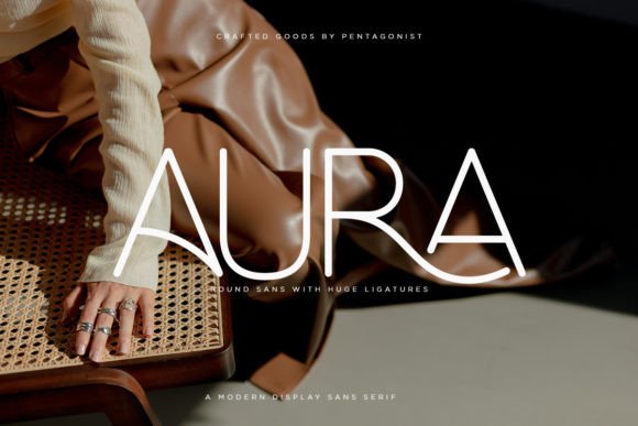 Aura: A Modern Sans Serif for Bold, Clear Design