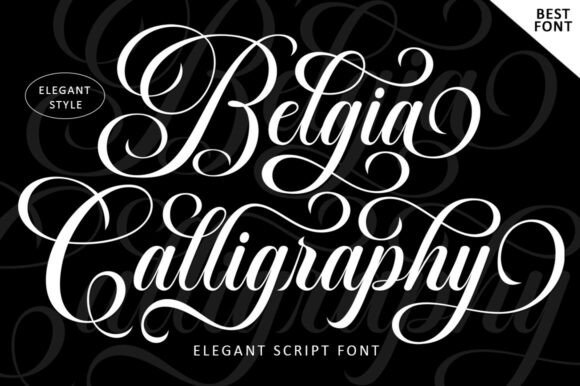 Belgia Calligraphy: A Blend of Classic and Modern