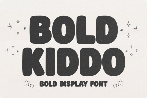 Bold Kiddo: A Playful Font for Modern Creators