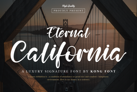 Eternal California: A Fresh Take on Handwritten Typography