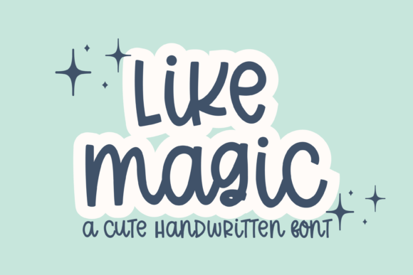 Like Magic: The Handwritten Script Font That Elevates Craft