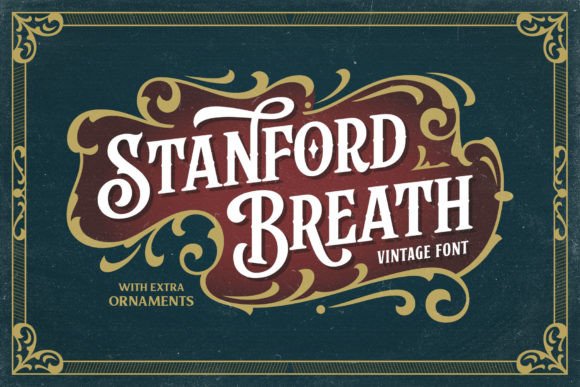 Stanford Breath: A Victorian Blackletter for Modern Design