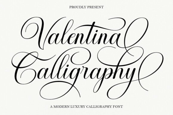 Valentina Calligraphy: The Elegant Script for Modern Design